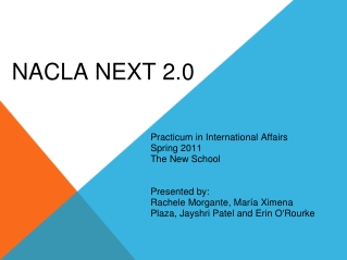 NACLA NEXT 2.0