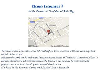 Dove trovarci ?