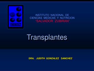 DRA. JUDITH GONZALEZ SANCHEZ