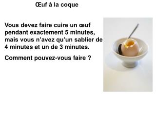 Œuf à la coque