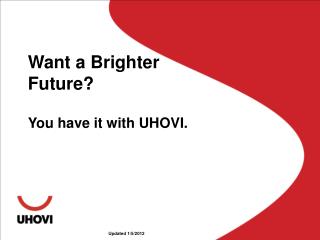Want a Brighter Future?