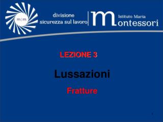 LEZIONE 3