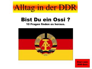 Alltag in der DDR