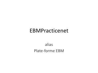 EBMPracticenet