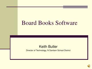 Board Books Software