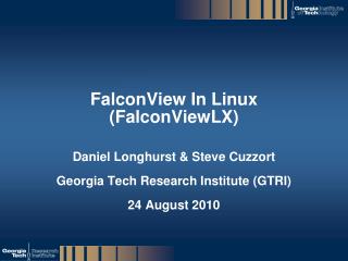 FalconView In Linux ( FalconViewLX )