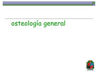 osteología general