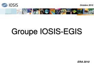 Groupe IOSIS-EGIS