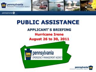 PUBLIC ASSISTANCE