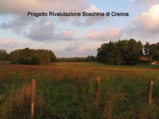 Progetto Rivalutazione Boschina di Crenna