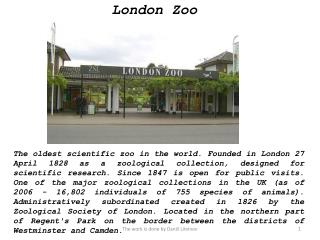  London Zoo