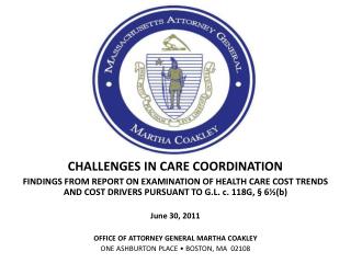 CHALLENGES IN CARE COORDINATION