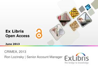 Ex Libris Open Access June 2013