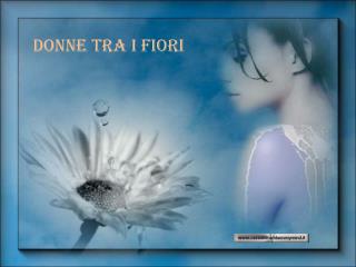 donne tra i fiori