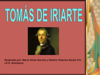 TOMÁS DE IRIARTE