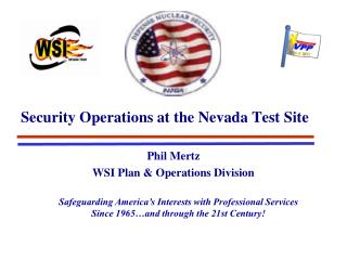 Security Operations at the Nevada Test Site