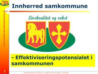 - Effektiviseringspotensialet i samkommunen