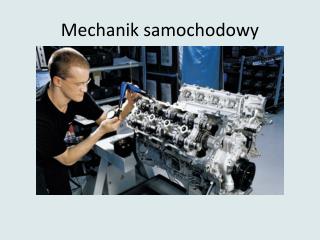 Mechanik samochodowy