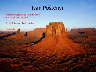 Ivan Poštényi