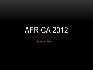 Africa 2012