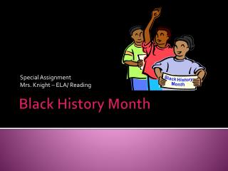 Black History Month