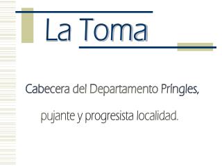 La Toma