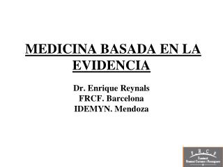 MEDICINA BASADA EN LA EVIDENCIA