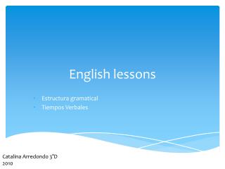 English lessons