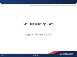 SPiiPlus Training Class