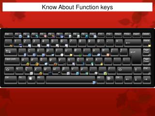 Know About Function keys