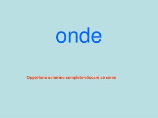 onde