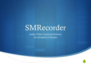 SMRecorder