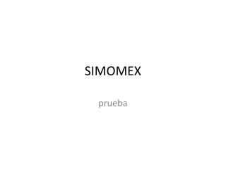 SIMOMEX