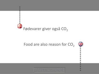 Fødevarer giver også CO 2