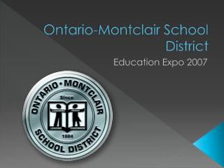 Ontario-Montclair School District