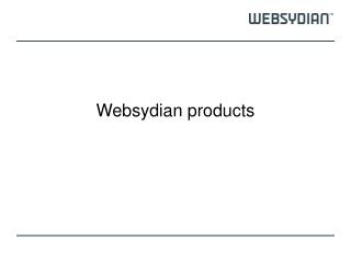 Websydian products