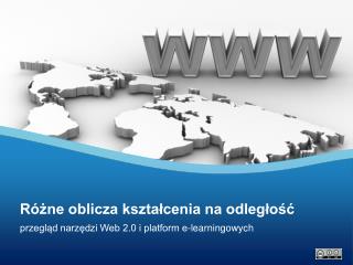 przegląd narzędzi Web 2.0 i platform e-learningowych