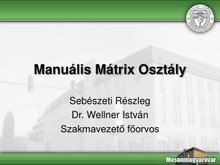 Manuális Mátrix Osztály