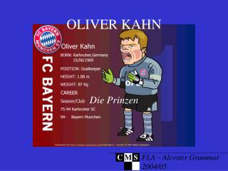 OLIVER KAHN