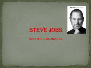 Steve Jobs