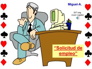 “Solicitud de empleo”