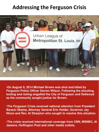 Addressing the Ferguson Crisis