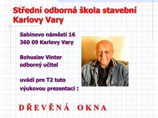 Střední odborná škola stavební Karlovy Vary