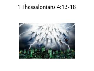 1 Thessalonians 4:13-18