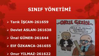 SINIF YÖNETİMİ