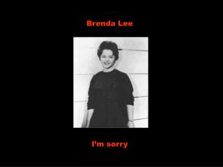 Brenda Lee