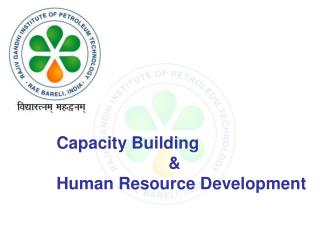 Capacity Building &amp; Human Resource Development