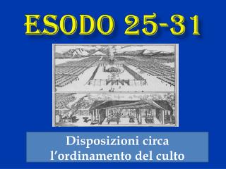 Esodo 25-31