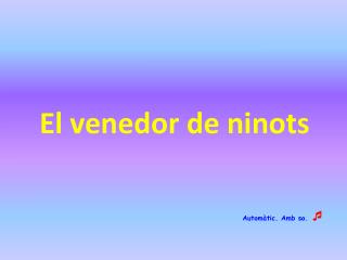 El venedor de ninots