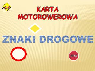 KARTA MOTOROWEROWA